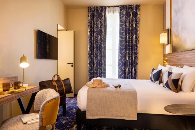 غرفة بسرير مزدوج، Hotel Le Rocroy 3/4
