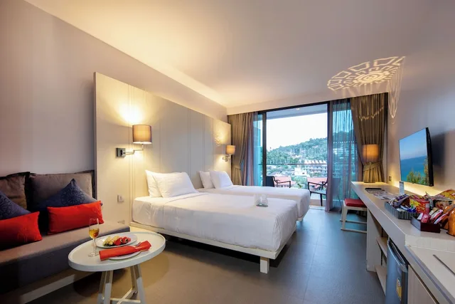غرفة سوبيريور بسريرين منفصلين بإطلالة على الجبل، The Yama Hotel Phuket 2/7