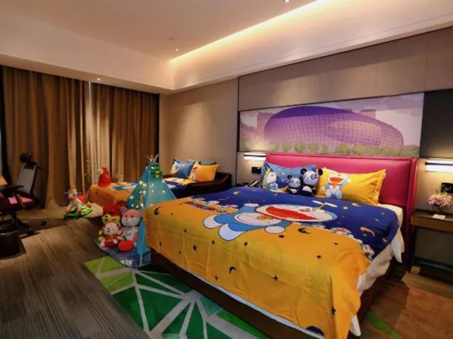 غرفة ديلوكس بسرير كوين، Hampton by Hilton Shenzhen Pingshan Station 2/2