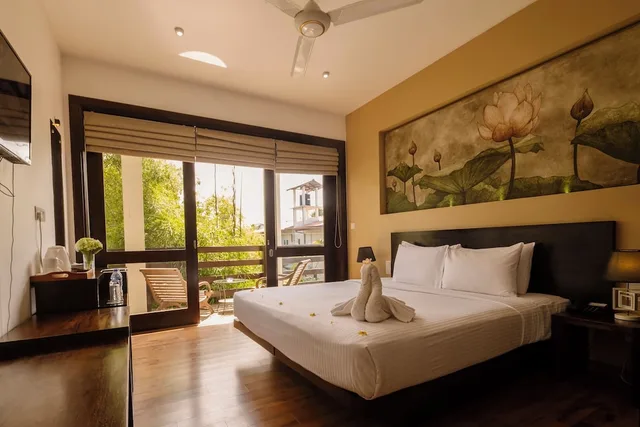 غرفة ديلوكس بسريرين منفصلين بشرفة، Terrace Green Hotel 4/10