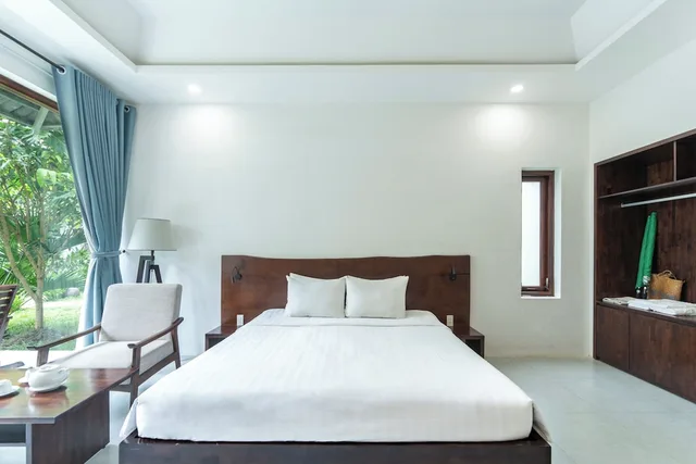 بنغل حصري بسرير كينج بإطلالة على الحديقة، Kingo Retreat Resort 2/8