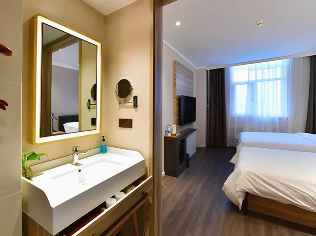 غرفة عائلية بسرير فردي، Hanting Hotel (Beijing Capital International Airport) 2/2