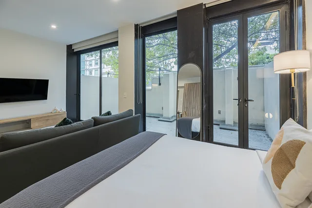 شقة ديلوكس بشرفة بغرفة نوم واحدة، Cuadra 134 Residencial 4/8