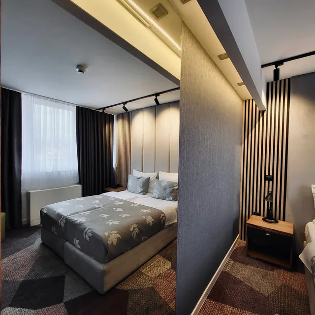 غرفة قياسية بسرير مزدوج، City View Deluxe Sarajevo 3/10