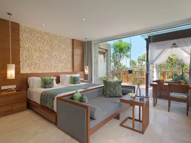 جناح بسرير كينج وسرير فردي بغرفتي نوم، Candi Beach Resort And Spa 1/7