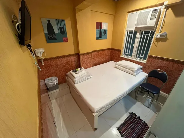 غرفة بسرير مزدوج بحمام مشترك، Kowloon New Hostel 4/4