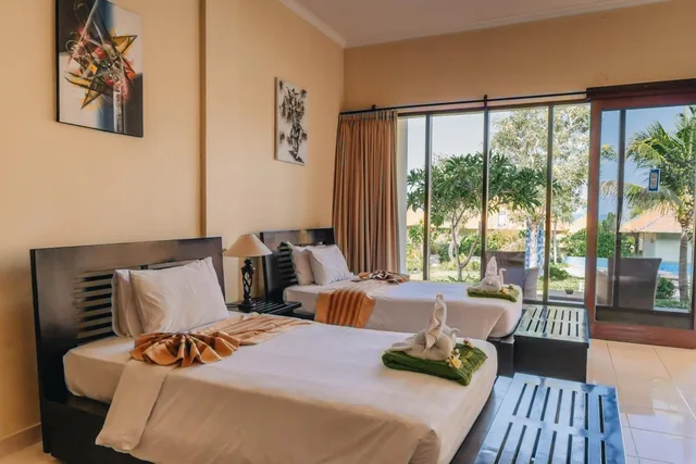 غرفة قياسية بسرير مزدوج أو سريرين منفصلين، Ocean View Tulamben Dive And Resort 2/10