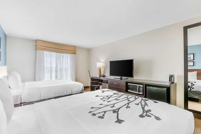 غرفة بسريرين كوين، Sleep Inn and Suites Ames near ISU Campus 3/5