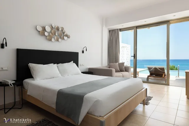 Double Room Deluxe Swim Up Sea View، Paralos Rodos Lifestyle Hotel 1/1