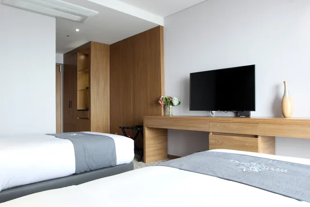 غرفة قياسية بسريرين منفصلين، Western Grace Hotel 3/4