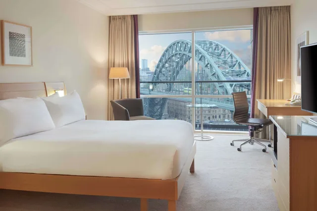غرفة تنفيذية بسرير كوين لذوي الإعاقة، Hilton Newcastle Tyne Bridge 4/10