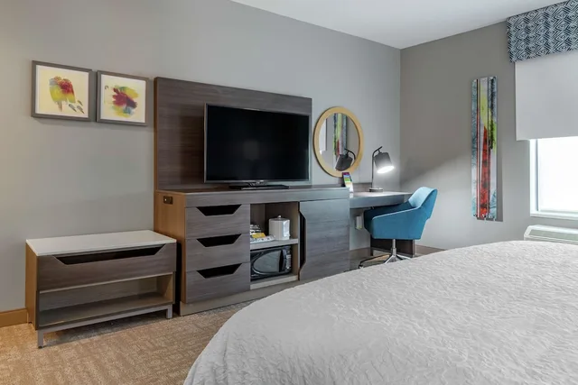 غرفة بسرير كينج بحوض جاكوزي لذوي الإعاقة، Hampton Inn Camden Sc 1/2
