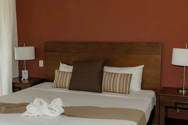 غرفة بسرير كوين بإطلالة على البحر، Koox Quinto Sole Boutique Hotel 7/8