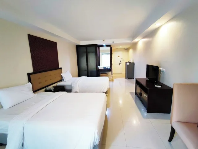 استوديو بسريرين منفصلين، Romance Hotel Srinakarin 3/9