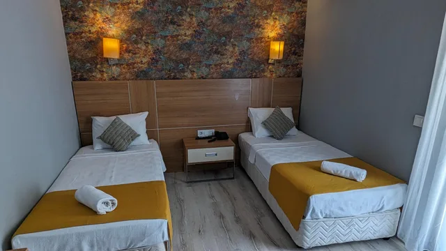 غرفة بسريرين منفصلين، Ramona Hotel 1/2