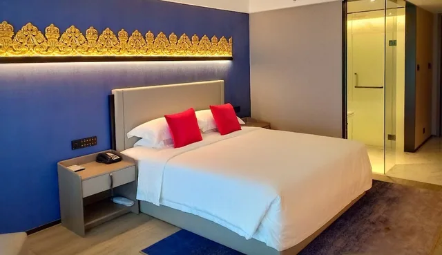 غرفة ديلوكس بسرير كينج، Tian Yi International Hotel 6/10