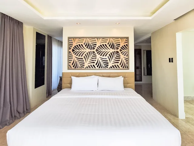جناح استوديو رئاسي بسرير كينج، Boracay Ocean Club Beach Resort 1/9