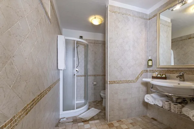 شقة بسرير كوين بغرفة نوم واحدة مع أريكة، Borgo Grondaie 4/5
