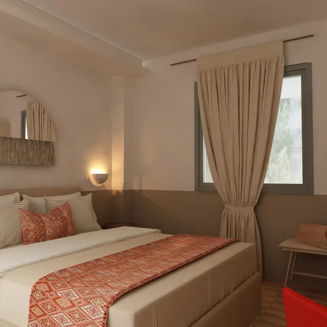 استوديو بسرير مزدوج، ASTERIS VILLAGE 1/8