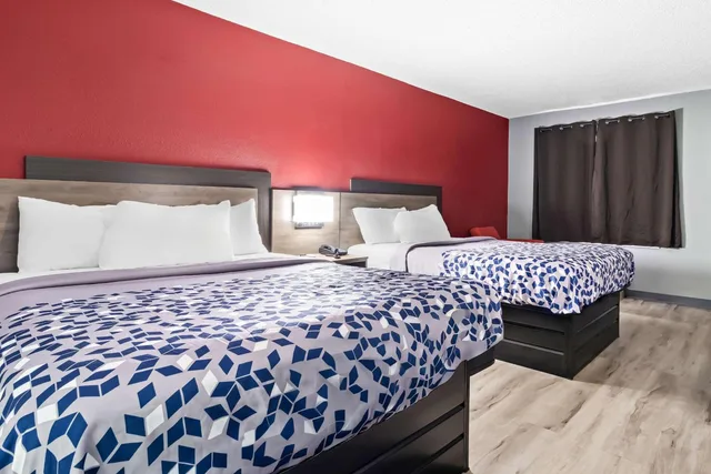 غرفة رباعية بسريرين كوين، Econo Lodge Kennett 1/4