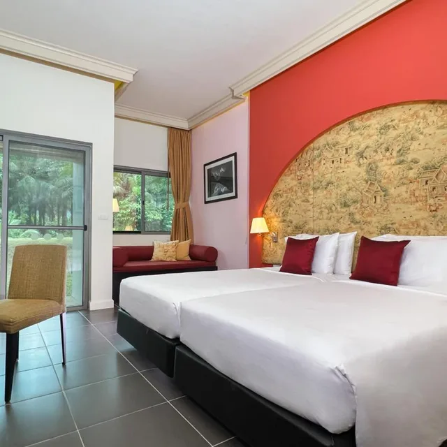 Standard, Twin Beds, Garden Wing, THANYAPURA RETREAT HOTEL PHUKET 4/10