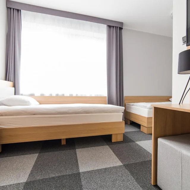 غرفة قياسية بسريرين منفصلين، Waw Hotel 3/6