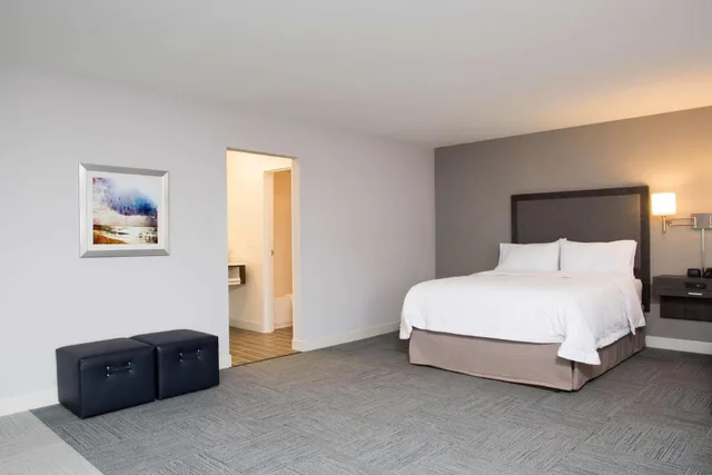 جناح استوديو بسريرين كوين مع أريكة، Hampton Inn & Suites Michigan City 1/2