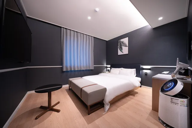 غرفة قياسية بسرير مزدوج، Browndot Hotel Suwon City Hall 3/4