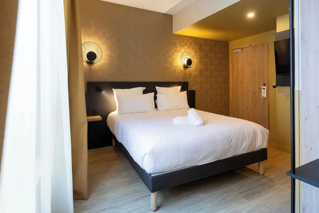 غرفة سوبيريور بسرير كوين وسرير مزدوج، All Suites Hotel Paris Pleyel L’Ile Saint Denis 5/10