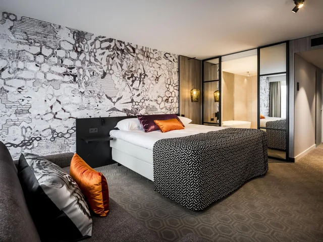 غرفة ديلوكس بسرير مزدوج، Van der Valk Hotel Maastricht 4/9