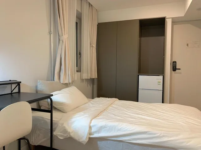 غرفة قياسية مفردة بسرير فردي، Upflo Hostel 3/8