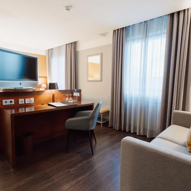 غرفة ديلوكس بسرير مزدوج، Hotel Kaiserhof 6/8