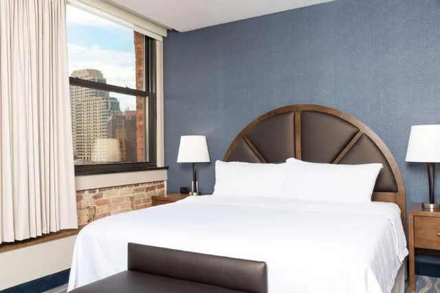 2 Bedrooms, Suite, 2 King Beds, City View, 2 Bathrooms، Homewood Suites by Hilton Grand Rapids Downtown 5/8
