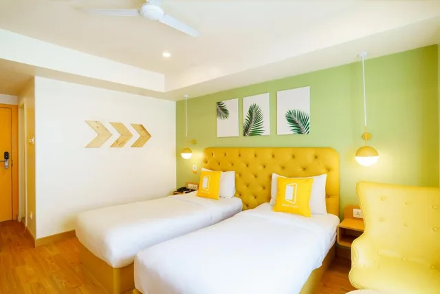 غرفة قياسية بسريرين منفصلين، Bloom Hotel - Cyber Towers 1/3