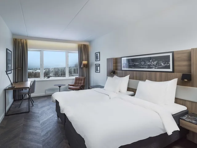 غرفة سوبيريور بسرير كوين بإطلالة على النهر، Radisson Blu Hotel Nydalen 1/3