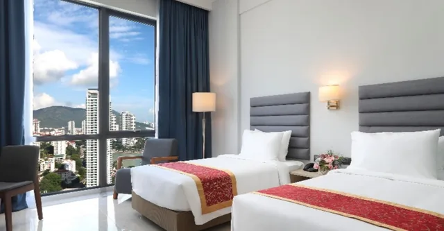 غرفة ديلوكس بسرير مزدوج أو سريرين منفصلين، Hompton By The Beach Penang 3/5