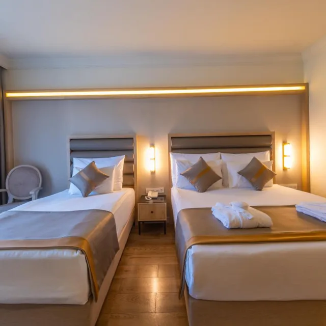 Standard, Double Bed, Side Sea View، Aydinbey Kings Palace Spa and Resort Hotel 3/10