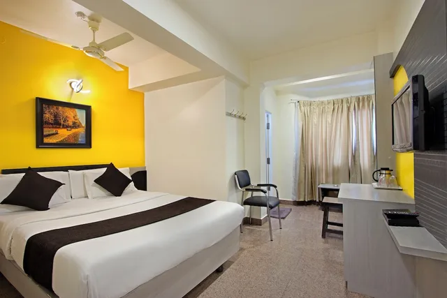 غرفة ديلوكس بسرير مزدوج، MTR RESIDENCY 2/7