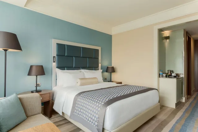 غرفة بسرير كينج بشرفة للمدخنين، Wyndham Grand Istanbul Europe 3/10