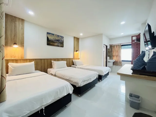 غرفة ثلاثية بثلاثة أسرّة، Rendezvous Oldtown Chiangmai (SHA Extra Plus) 4/10