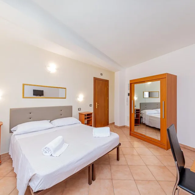 غرفة اقتصادية بسرير مزدوج أو سريرين منفصلين، Hotel Villa Piras 1/4