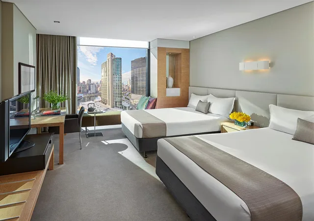 غرفة قياسية بسريرين منفصلين، Crown Promenade Melbourne 1/2