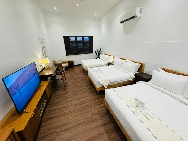 جناح بسريرين كوين بإطلالة على الحديقة، Muo Boutique Hotels 1/1