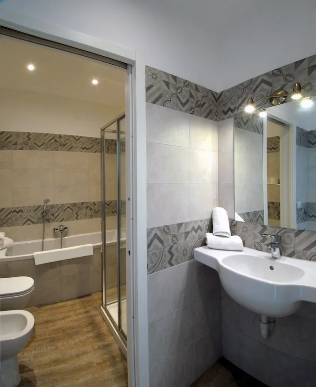 جناح بانورامي بسرير مزدوج مع أريكة، Hotel Alexander 4/7