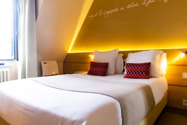 غرفة كومفورت بسرير مزدوج، The Originals Boutique Hotel Du Chateau Dinan 3/6
