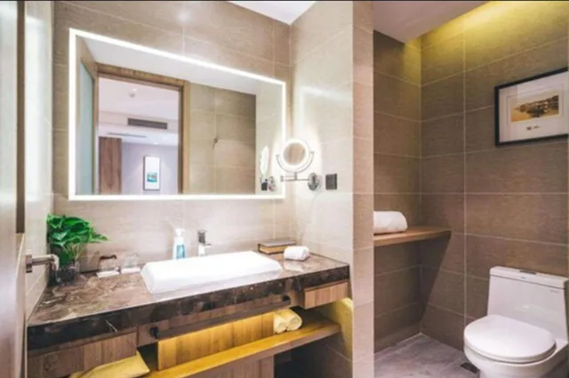 غرفة بسريرين منفصلين، Atour Hotel Tianjin Nankai University 3/4