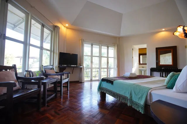 فيلا بسرير كوين بإطلالة على الحديقة يُسمح فيها بالحيوانات الأليفة، Tanaosri Resort Pranburi 8/10