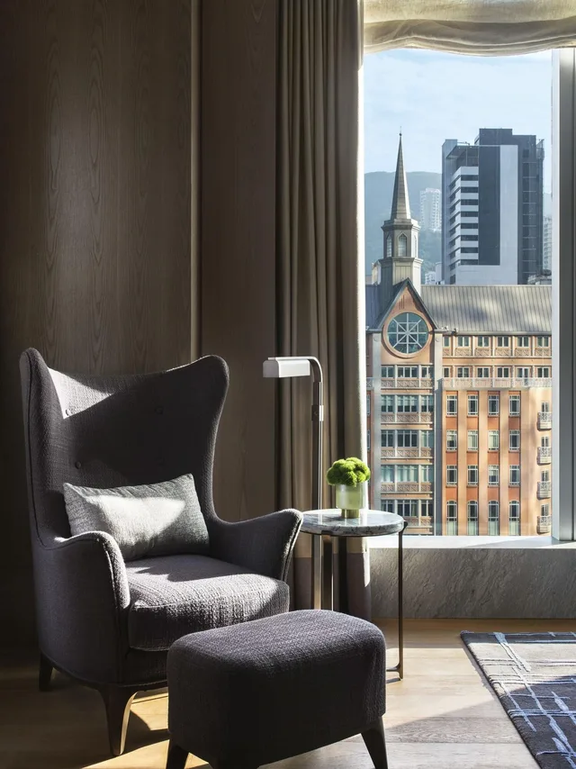 غرفة بسرير مزدوج بإطلالة على المدينة، The St. Regis Hong Kong 4/6