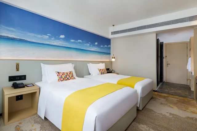 غرفة ديلوكس بسريرين منفصلين، Ausotel Smart Zhujiang New Town Guangzhou 3/8