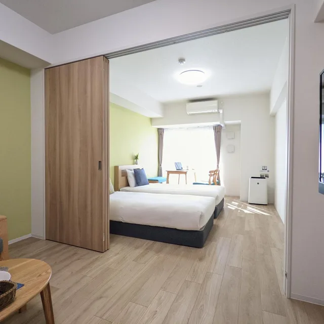 غرفة قياسية بسريرين منفصلين، ESLEAD HOTEL Namba South III 3/9